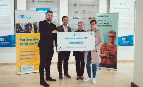 Siemens has become an Important Partner of VŠE