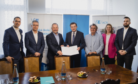 Česká spořitelna has extended its General Partnership Agreement with VŠE