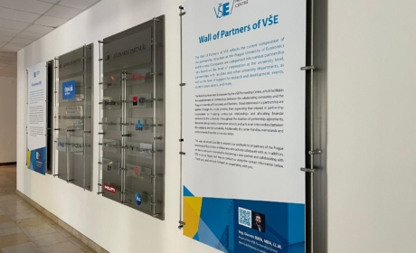 Wall of Partners of VŠE in a new form