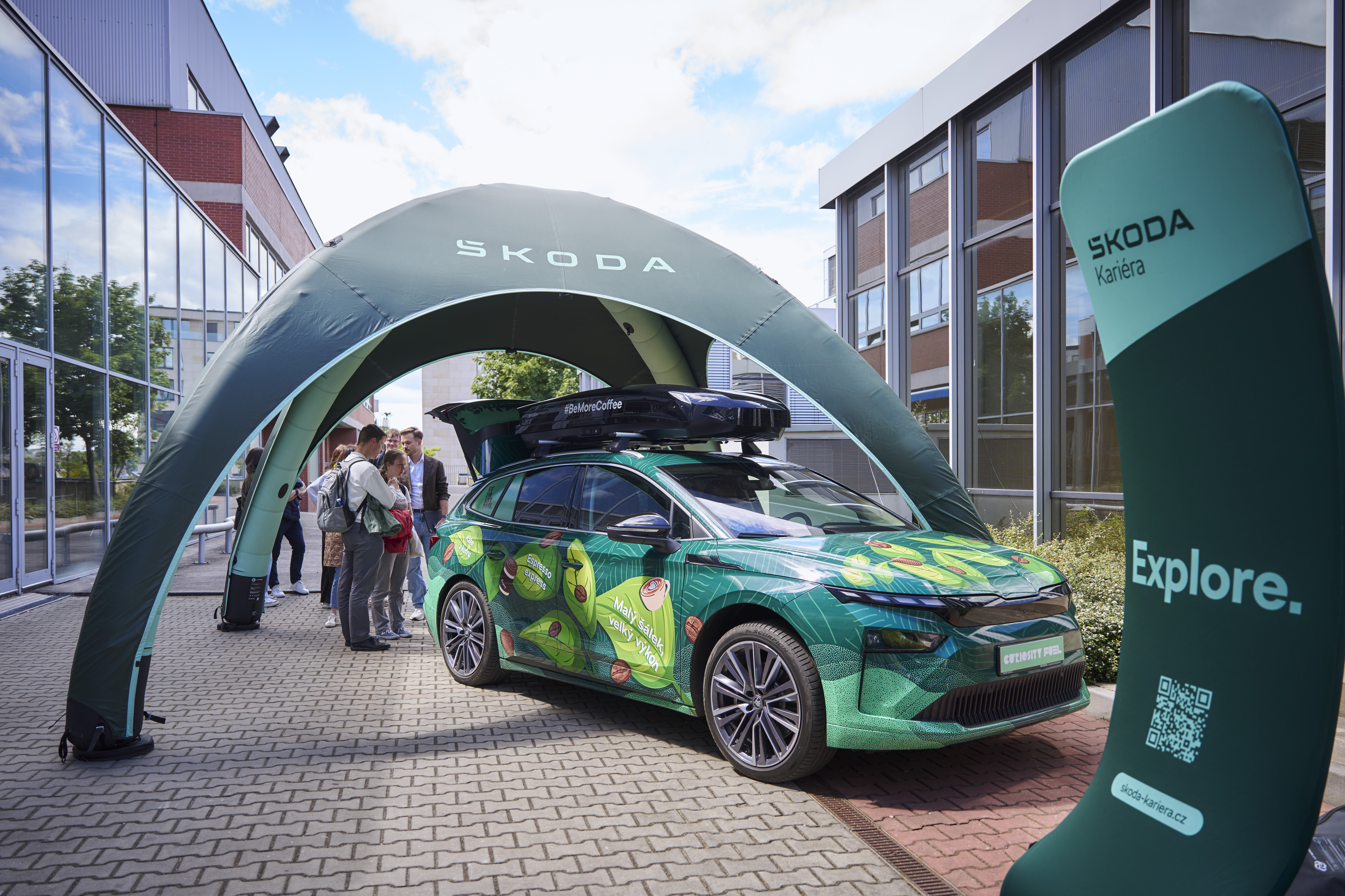 ŠKODA AUTO at VŠE: Roadshow and Lecture on Cooperation in International Teams