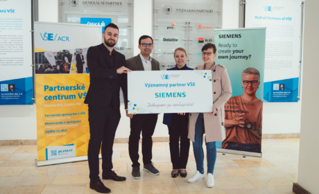 Společnost Siemens se stala novým Významným partnerem VŠE